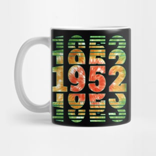 Tie Dye 1952 Birthday Mug